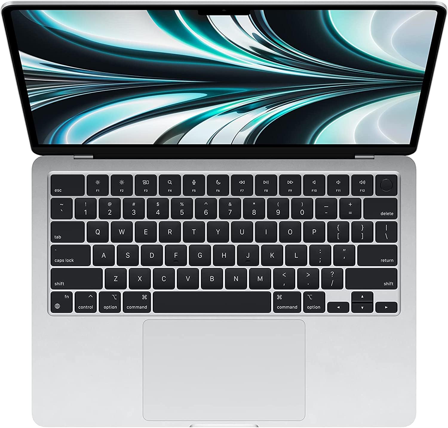 Apple Mid 2022 MacBook Air with Apple M2 Chip, 13.6-inch, 8GB RAM, 256GB SSD - Silver (Renewed)
