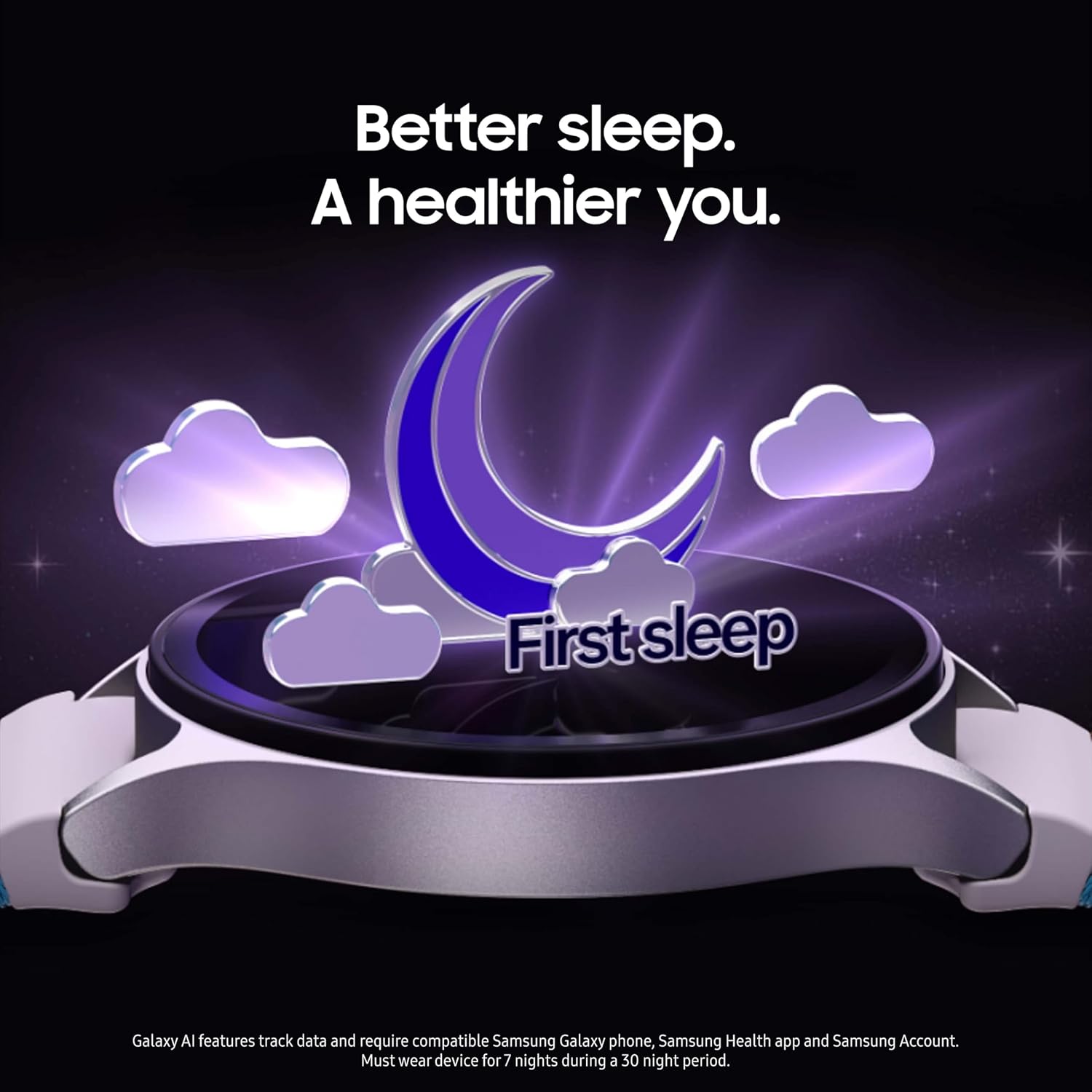 Samsung Galaxy Watch 7 40mm Bluetooth AI Smartwatch w/Energy Score, Wellness Tips, Heart Rate Tracking, Sleep Monitor, Fitness Tracker, 2024, Cream US Version, 1Yr Manufacturer Warranty