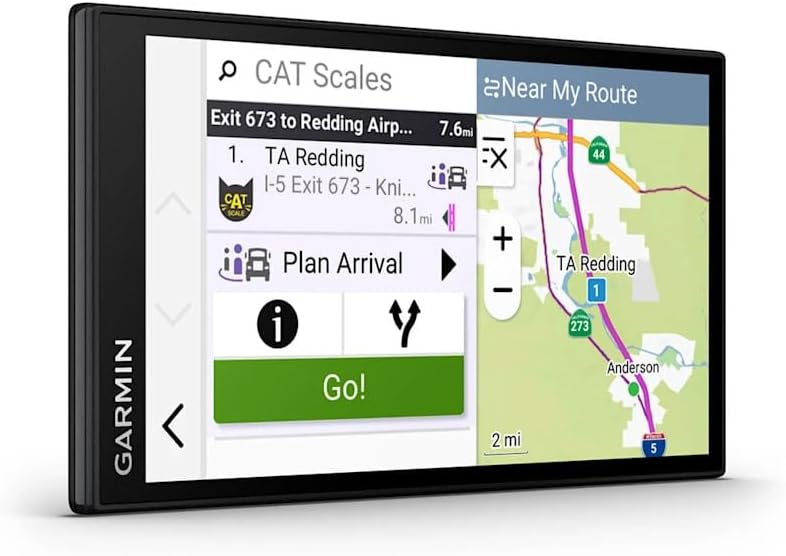 Garmin Dezl OTR620 GPS Truck Navigator 6" Display Touchscreen, Commercial GPS Navigation for Semi Trucker Driver Bundle with 32GB SD Memory Card + LCD Cleaning Kit