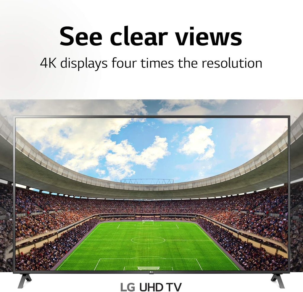 LG UN73 Series 65” Alexa Built-in, 4K UHD IPS Smart TV, Bluetooth Surround Ready, Apple Airplay 2, webOS with Magic Remote (65UN7300PUF, 2020)