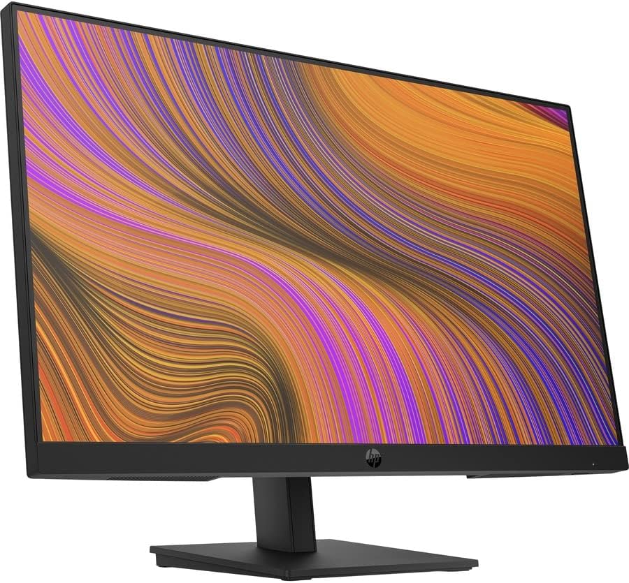 HP P24H G5 24" Class Full HD LCD Monitor - 16:9 - Black - 23.8" Viewable - in-Plane Switching (IPS) Technology - Edge LED Backlight - 1920 x 1080-16.7 Million Colors - 250 Nit - 5 ms - Speakers - HD