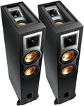 Klipsch Reference R-26FA Floorstanding Speaker, Black, Pair