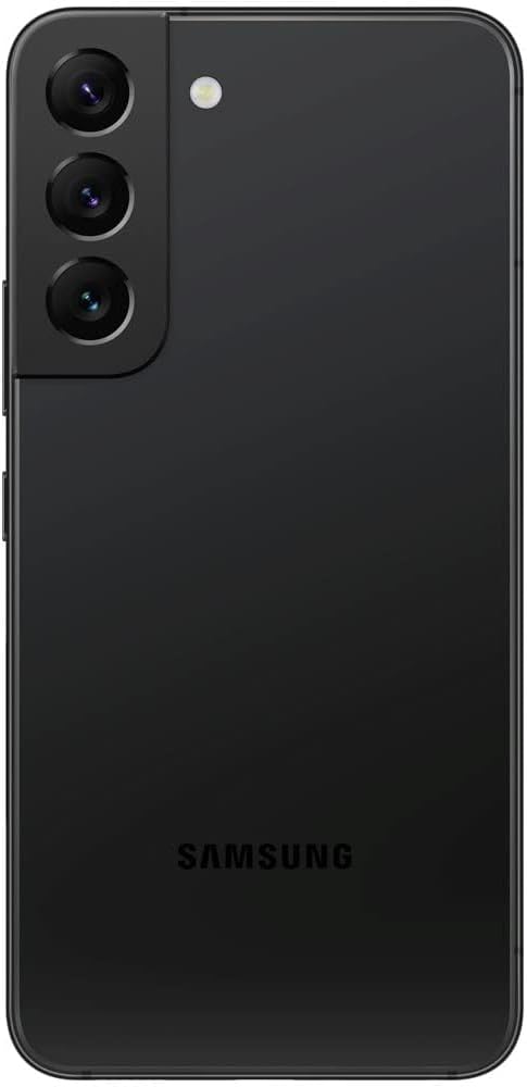 Samsung Galaxy S22 5G, 128GB, Phantom Black - Unlocked (Renewed)