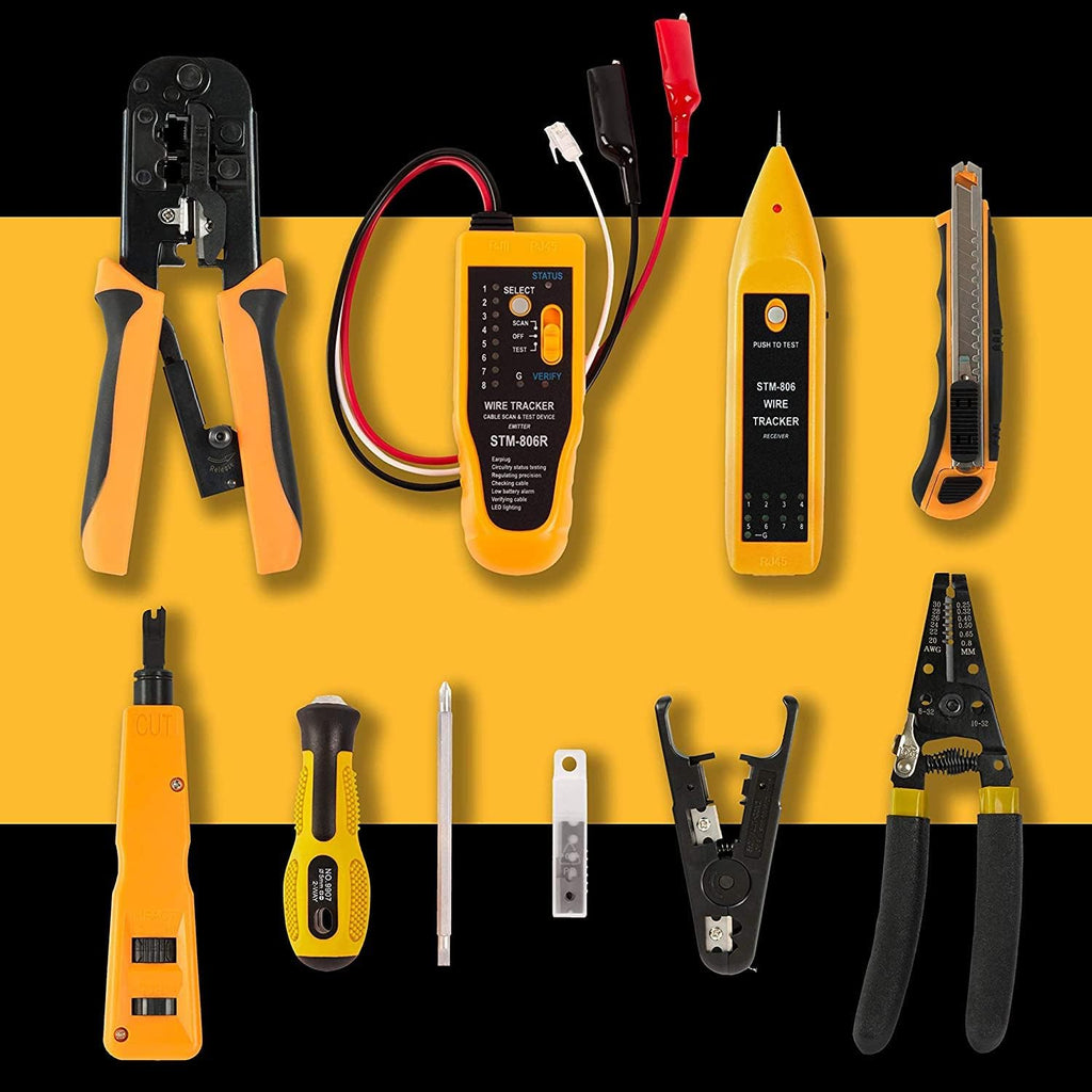 InstallerParts Network Repair Tool Kit 15 In 1 – Electronic Tool Set (6 Pack)