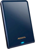 ADATA HV620S Ultra Slim 1 TB USB 3.1 Scratch-Resistant External Hard Drive - Blue (AHV620S-1TU3-CBL)
