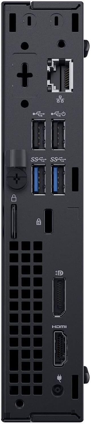 Dell OptiPlex 3070 Micro Form Factor Desktop Computer, 9th Gen Intel Core i7-9700T, 8GB RAM 256GB SSD, WiFi, Bluetooth, Keyboard&Mouse, Windows 11 Pro(Renewed)