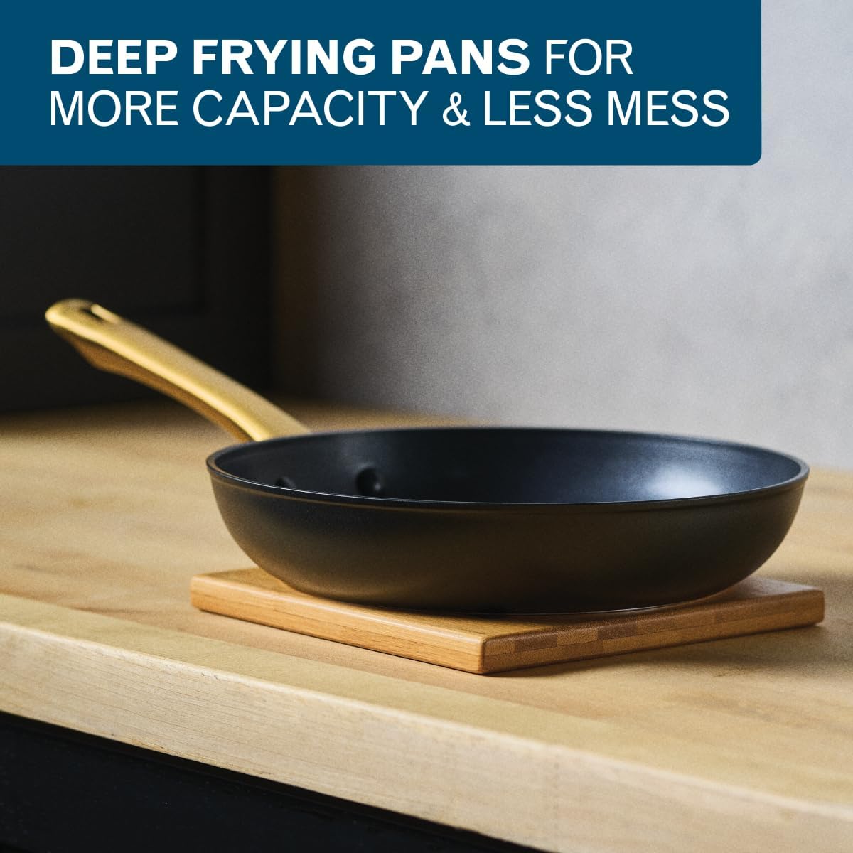 Farberware Forged Induction Ceramic Nonstick Cookware Set, 12-Piece, Black Pots & Pans