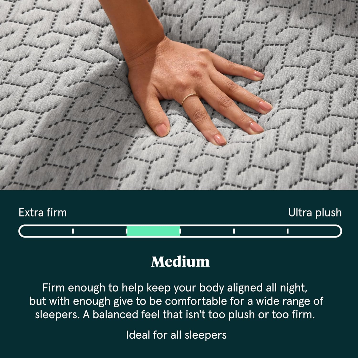 Tuft & Needle - New Mint Medium Gel Foam Twin XL Mattress - Enhanced Cooling, Responsive Comfort, Pressure Relief and Support, CertiPUR-US, 100-Night Trial, and 10 Year Limited Warranty