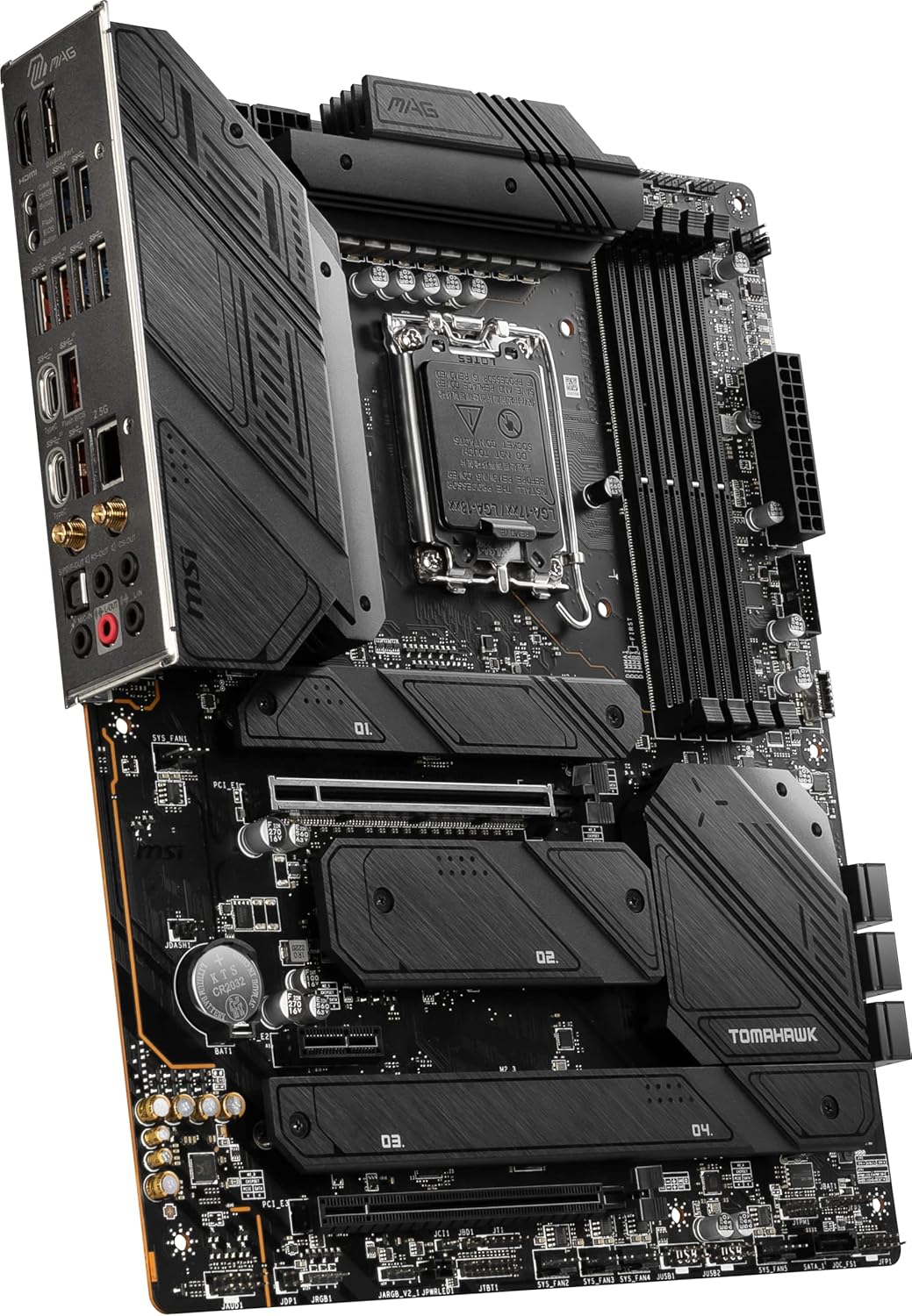 MSI MAG Z790 Tomahawk WiFi Computer Gaming Motherboard (Supports 12th/13th Gen Intel Processors, LGA 1700, DDR5, PCIe 5.0, M.2, USB 3.2 Gen2, Wi-Fi 6E, ATX) Intel Gaming PC Motherboards (Renewed)