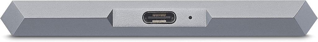 LaCie Mobile Drive 1TB External Hard Drive HDD – Space Gray USB-C USB 3.0, for Mac and PC Computer Desktop Workstation Laptop (STHG1000402)