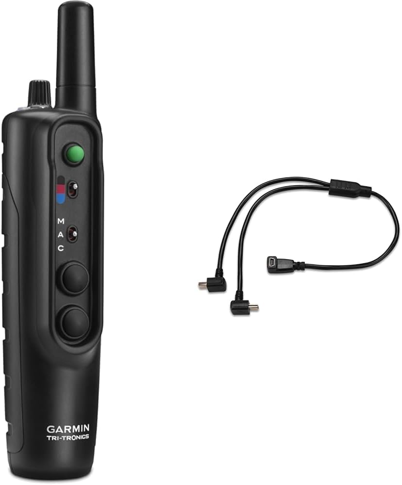 Garmin PRO 550 Handheld and USB Split Adapter Cable Bundle