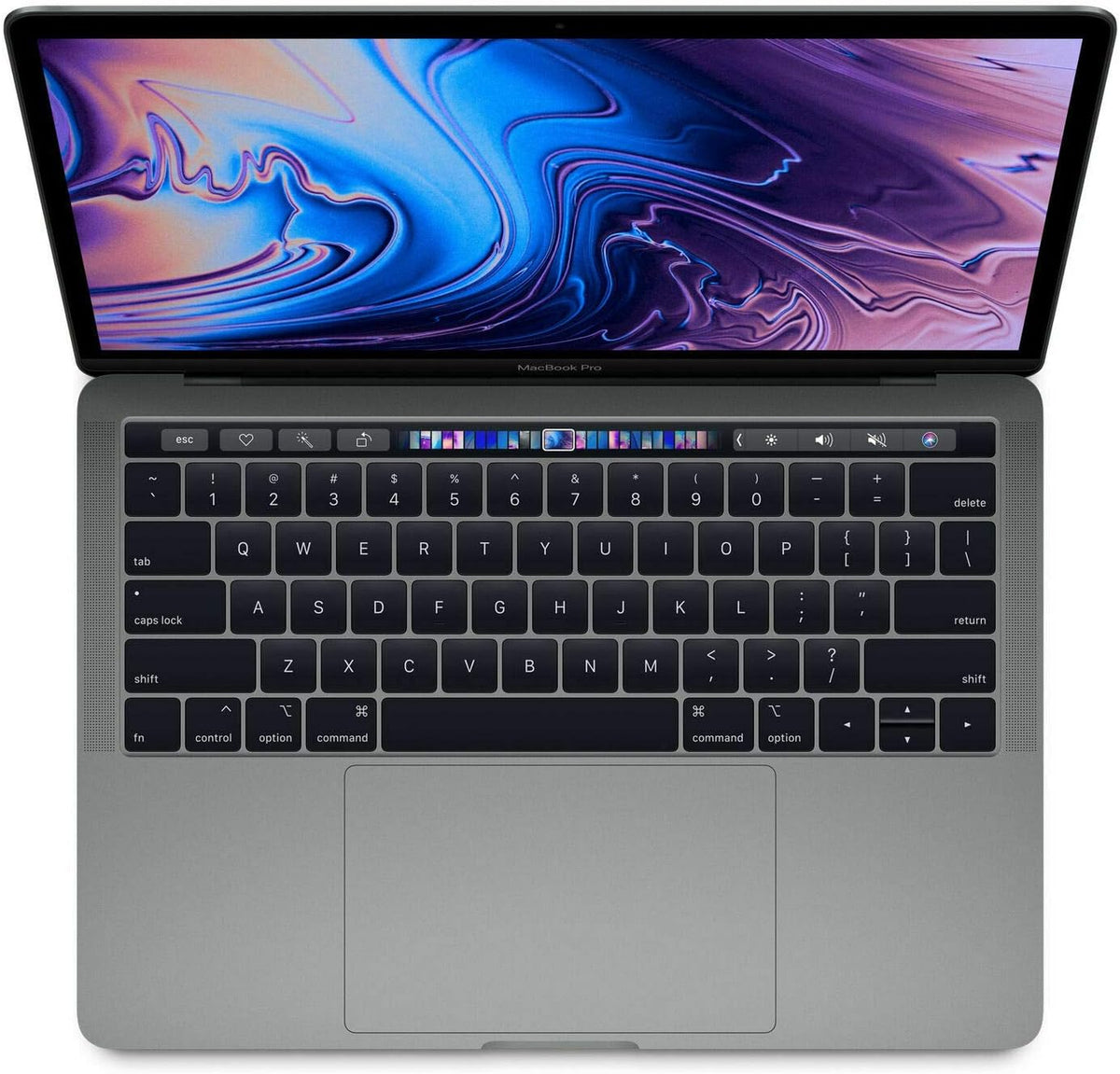 Apple Mid 2018 MacBook Pro Touch Bar with 2.7GHz Intel Core i7, 13.3 inch, 16GB RAM, 256GB SSD, Space Gray (Renewed)