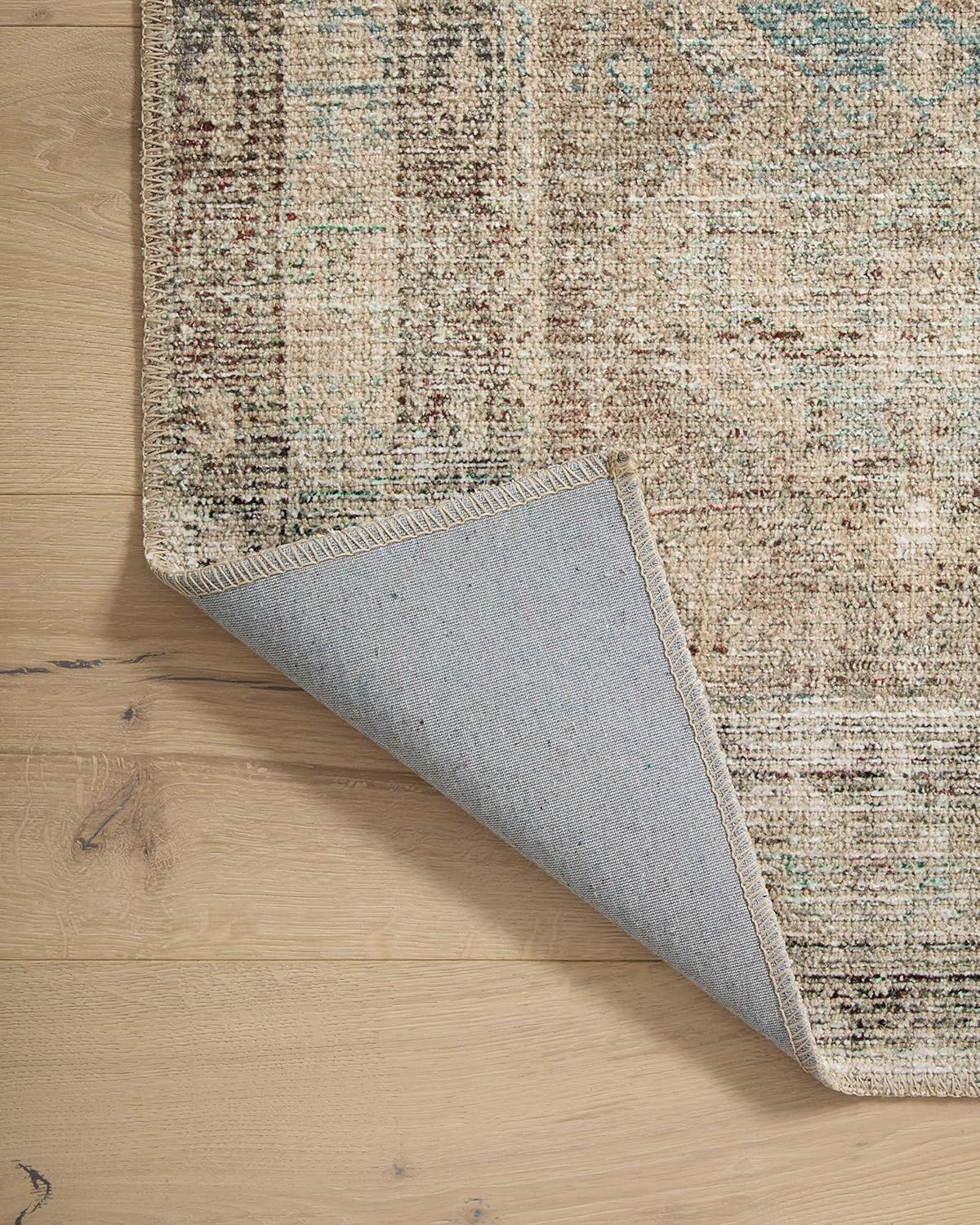 Loloi Angela Rose Aubrey Collection AUB-03 Jade/Natural 10'-0" x 14'-0", .19" Pile Height, Area Rug
