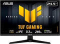 ASUS TUF Gaming Series 5 24.5” 1080P Monitor (VG259QM5A) – Full HD, Fast-IPS, 240Hz, 0.3ms, G-SYNC Compatible, FreeSync Premium, 99% sRGB, DisplayWidget, Gaming AI, 3 yr Warranty