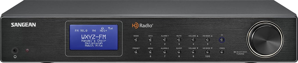 Sangean HDT-20 HD Radio/FM Stereo/AM Component Tuner, Black