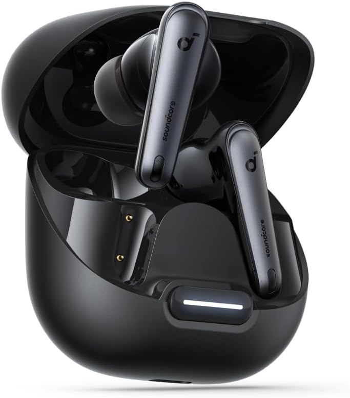 Soundcore V40i by Anker with Liberty 4 NC & Hook True Wireless Earbuds (Bundle)