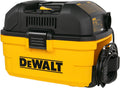 DEWALT DXV04T 4 Gallon Wet/Dry Shop Vacuum, 5 Peak HP Portable Corded Vac with Utility and Crevice Nozzles