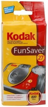 Kodak Fun Saver Single Use Camera (10-Pack) Bundle (10 Items)