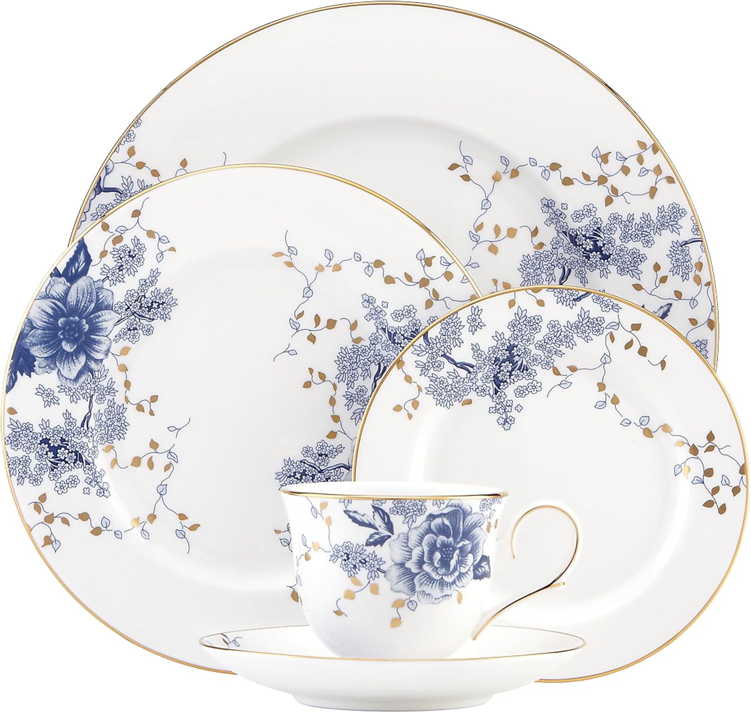 Lenox Garden Grove 5-Piece Place Setting, White - 6 ounces
