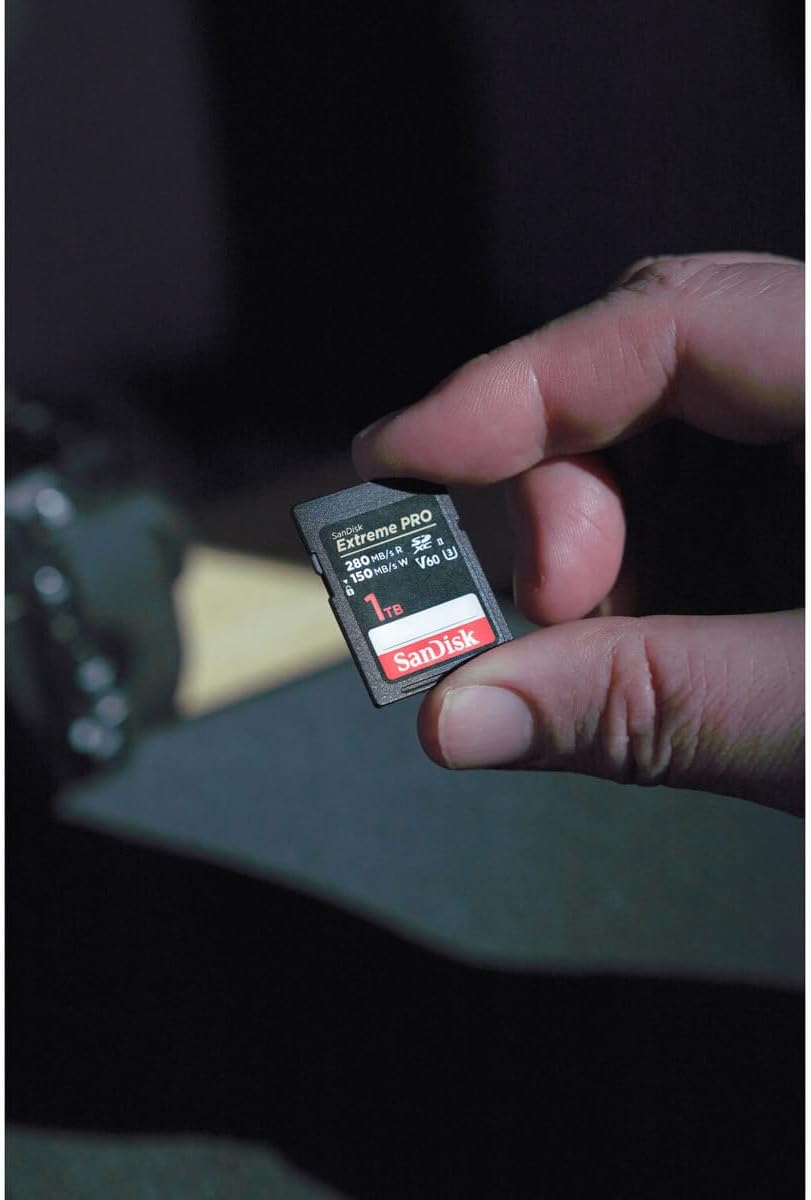 SANDISK 256GB Extreme PRO SDXC Class 10 UHS-2 V60 Flash Memory Card
