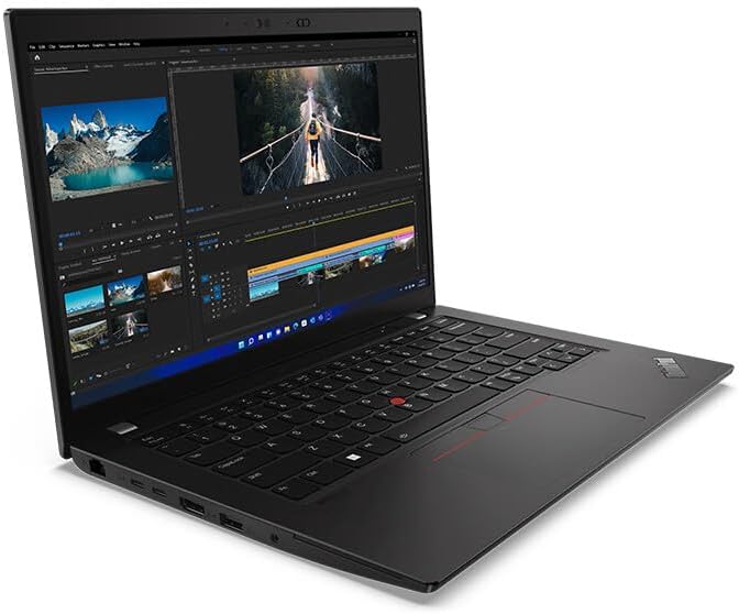 Lenovo ThinkPad L14 Business Laptop, 14" FHD (1920 x 1080) Touchscreen, Intel Core i7-10610U, 16GB RAM, 256GB SSD, Windows 11 Pro (Renewed)