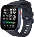 Amazfit Bip Max 50mm Smartwatch, 2.07" AMOLED Display, 20 Days of Battery, GPS, 4GB Storage, Offline Maps, Fitness Tracker, Hybrid Training, 150+ Sports, HYROX Mode, 5 ATM for Android & iPhone, Blue
