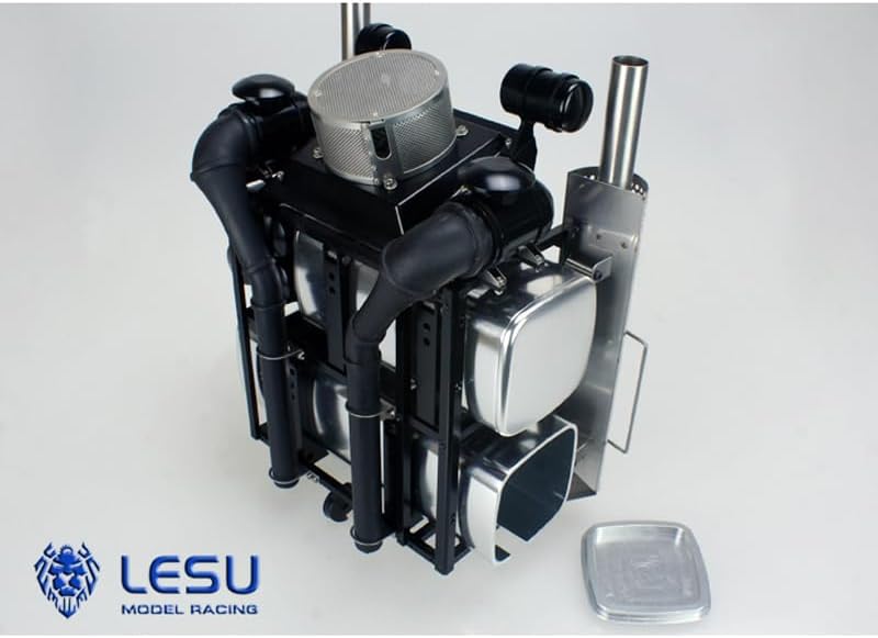 TOUCAN RC HOBBY LESU Metal Heavy Equipment Holder for 1/14 RC Tractors Trucks Model for Tamiya