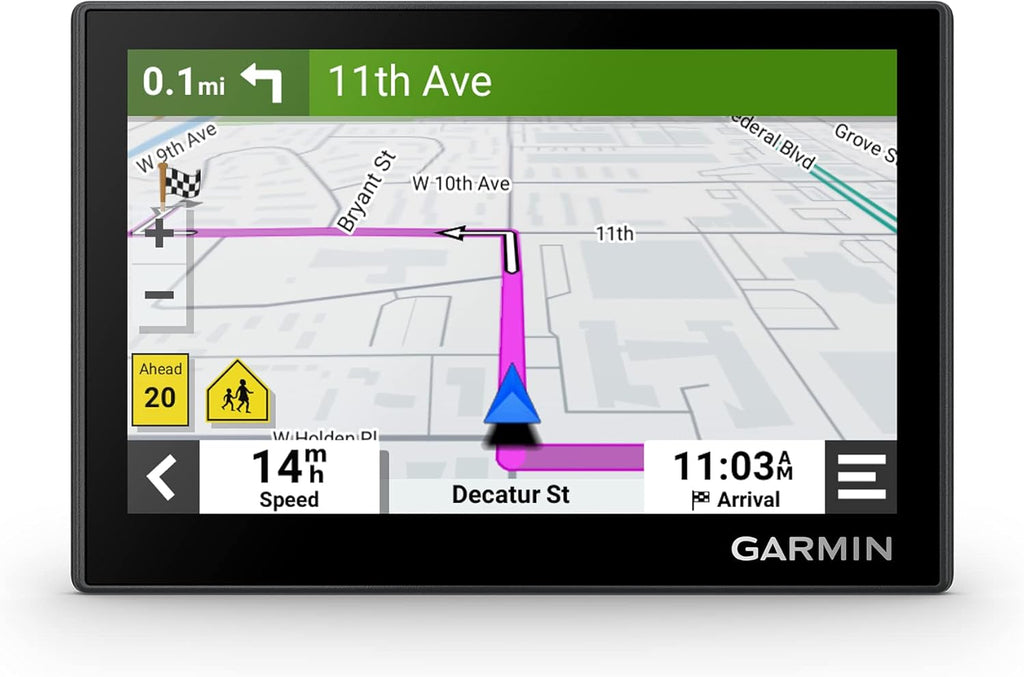 Garmin Drive™ 53 GPS Navigator, High-Resolution Touchscreen, Simple On-Screen Menus and Easy-to-See Maps, Driver Alerts