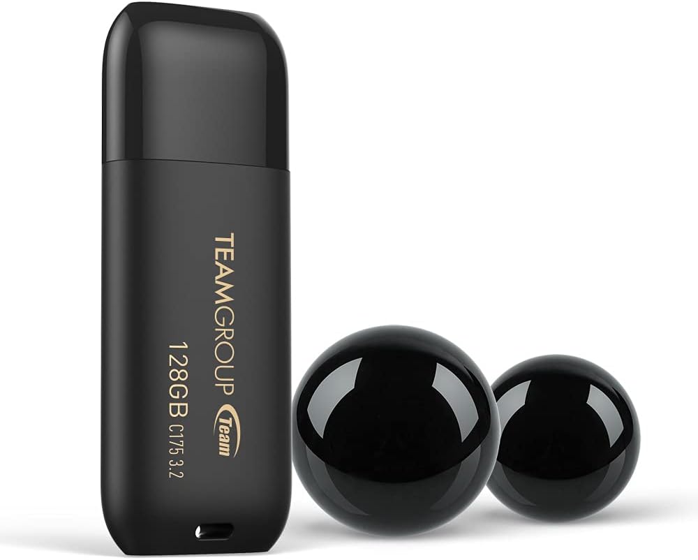 TEAMGROUP C175 32GB 50 Pack USB 3.2 Gen 1 (USB 3.1/3.0) Flash Thumb Drive, External Data Storage Memory Stick Compatible with Computer/Laptop Matte Black TC175332GB25