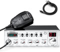 Radioddity QT40 10 Meter SSB Ham Radio, Digital Noise Reduction 40W High Power Amateur Radio with NOAA Alert, AM/FM/PA Mobile Transceiver with CTCSS/DCS, USB Programming Cable, Perfect for Truck