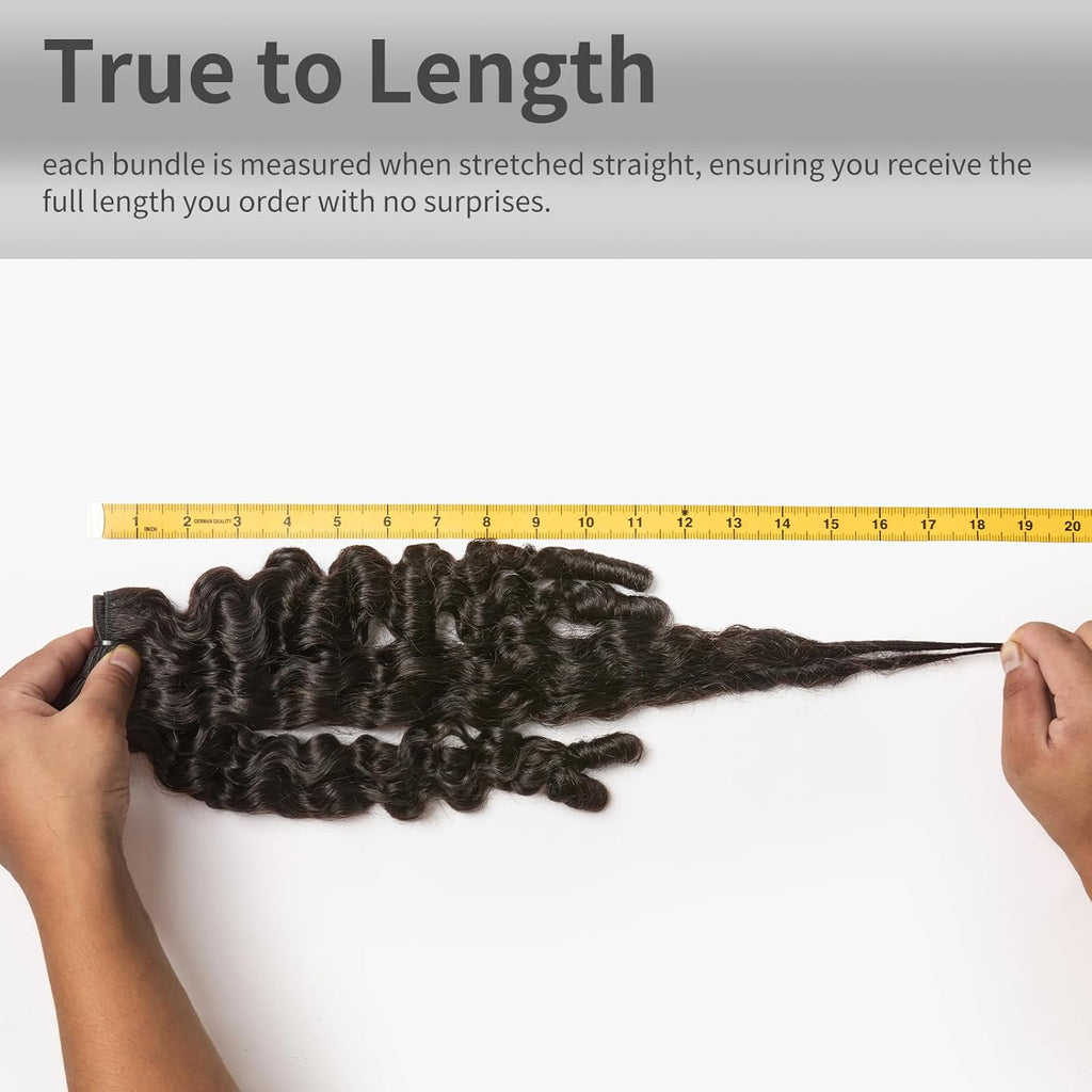 ASHINE Burmese Curly Bundles Human Hair Unprocessed Raw Burmese Curly Water Wave Human Hair 3 Bundles Natural Black 18 20 22 inch