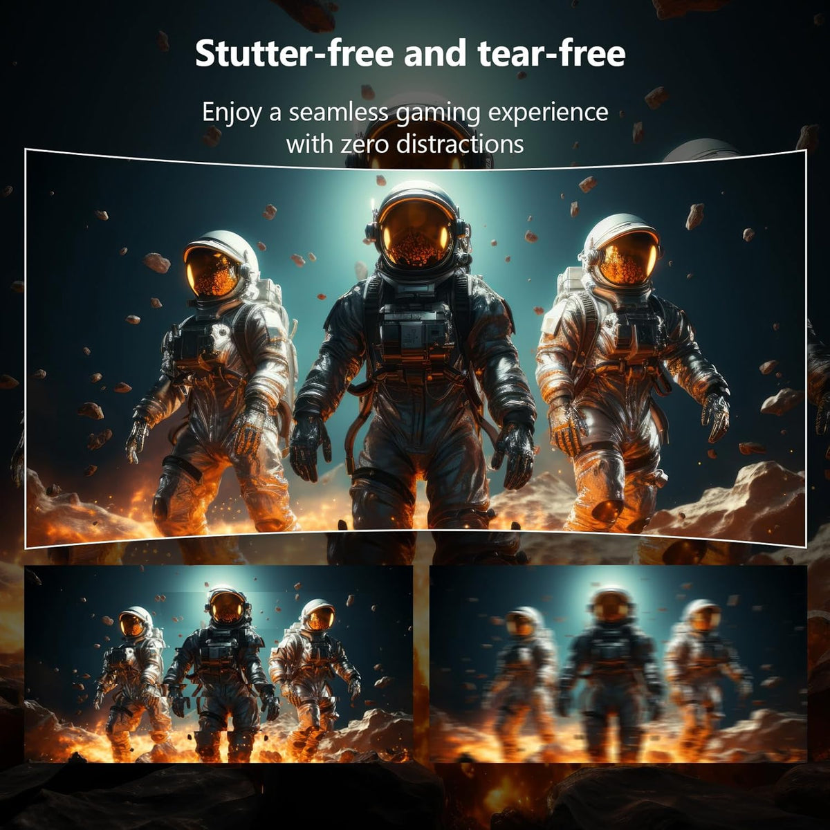 Z-Edge 27 inch Curved Gaming Monitor, FHD 1080P 240Hz 280Hz Curved 1500R Computer Monitor, Fast MPRT 1ms, FreeSync, Low Blue Light, 350nits, 16.7M Colors, 4000:1 Contrast, UG27P 2X DP and 2X HDMI