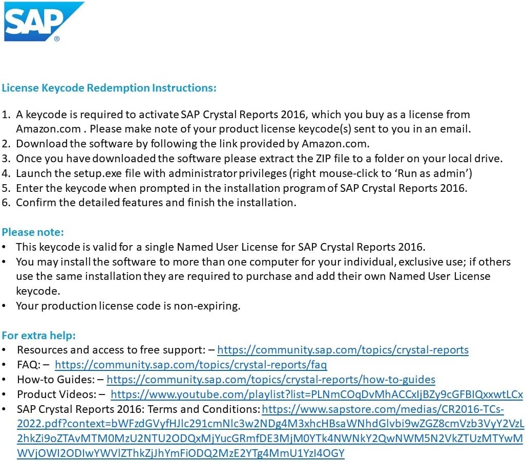 SAP Crystal Reports 2016 Reporting software 32 Bit PC Download