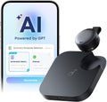 soundcore Work by Anker, Coin-Sized AI Voice Recorder, AI Note Taker for Meetings & Lectures, AI Transcription, AI Gadget, Cross-Meeting Summary, MFi Certified