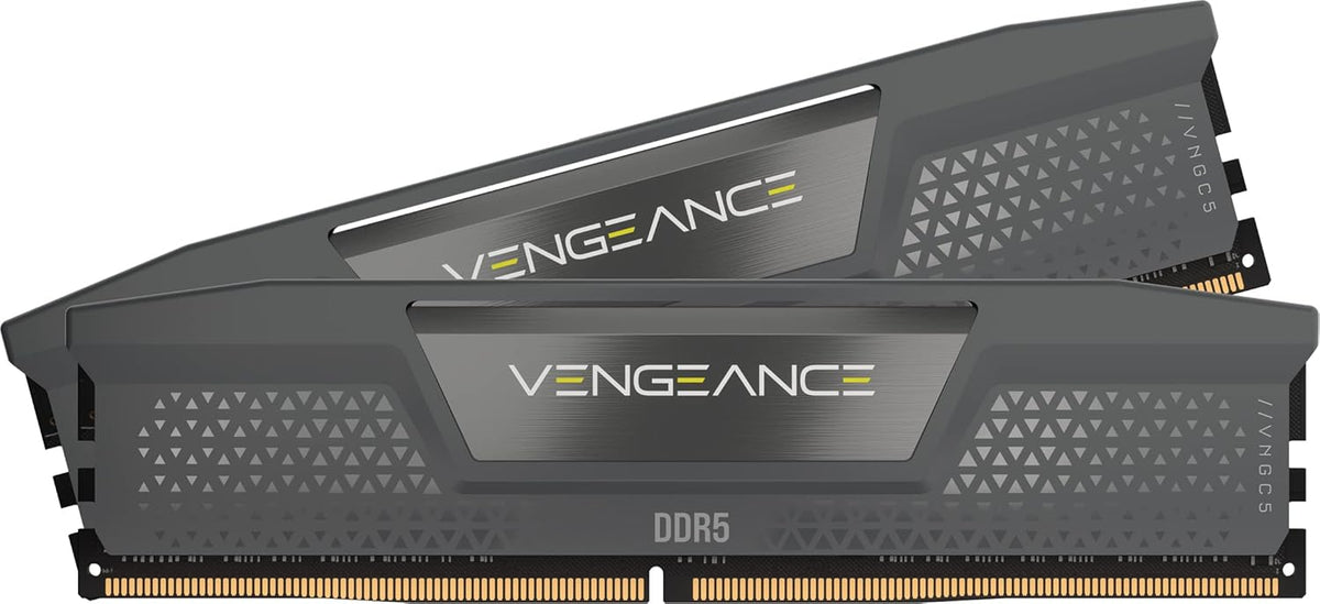 CORSAIR Vengeance DDR5 RAM 16GB (2x8GB) Up to 5200MHz CL40 AMD EXPO Intel XMP 3.0 Desktop Computer Memory - Gray
