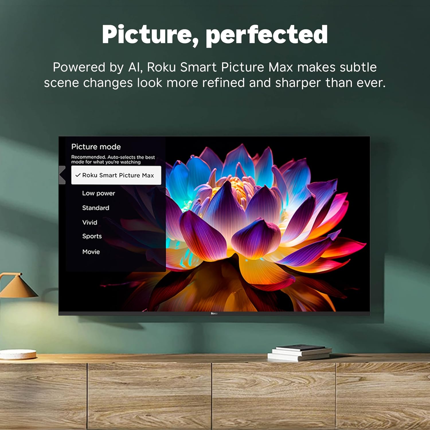 Roku Smart TV – 65-Inch Plus Series, Mini-LED TV – RokuTV with Enhanced Voice Remote – Flat Screen 4K QLED Television with Dolby Vision & Wi-Fi for Streaming Live Local News, Sports