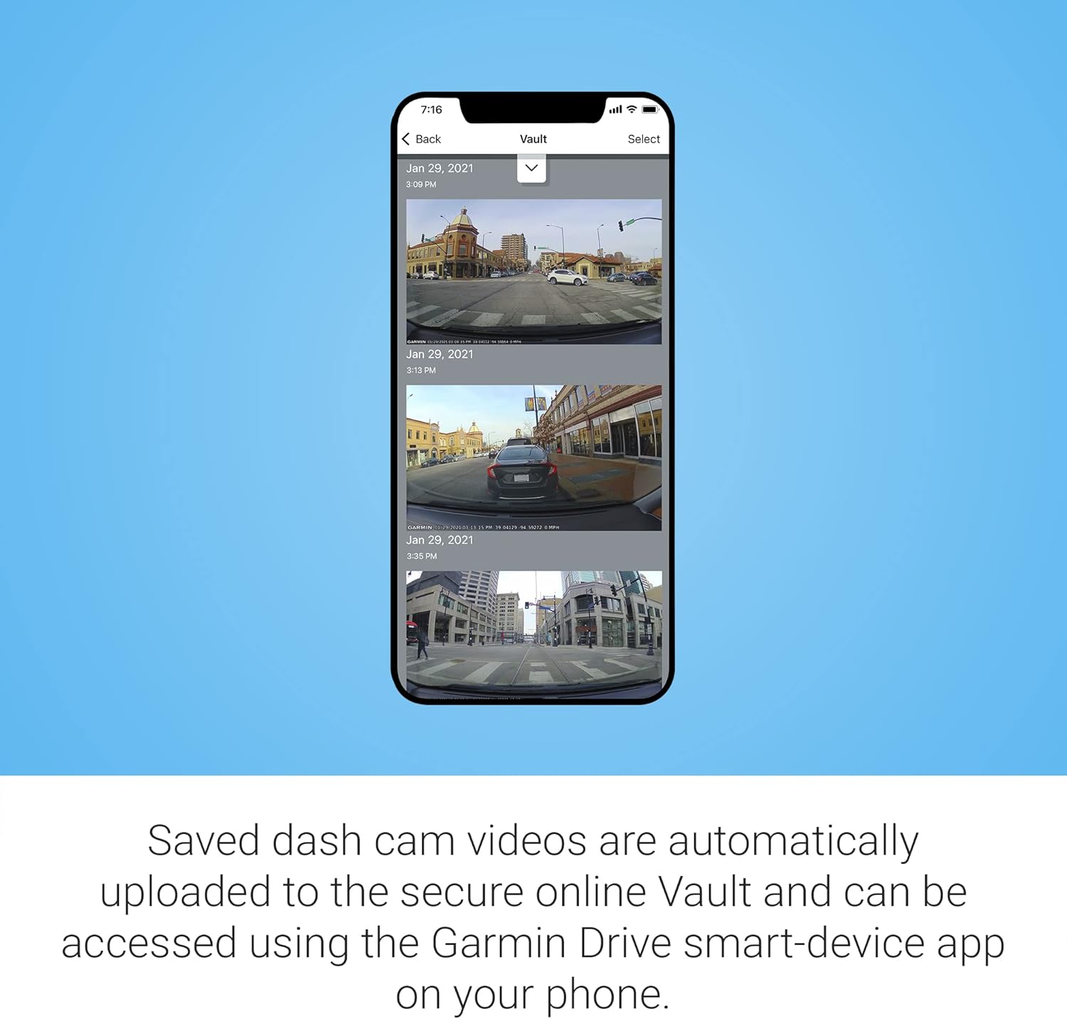 Garmin RV Cam 795, Large, Easy-to-Read 7" GPS Navigator, Built-in Dash Cam, Automatic Incident Detection, Custom RV Routing, High-Resolution Birdseye Satellite Imagery (Renewed)