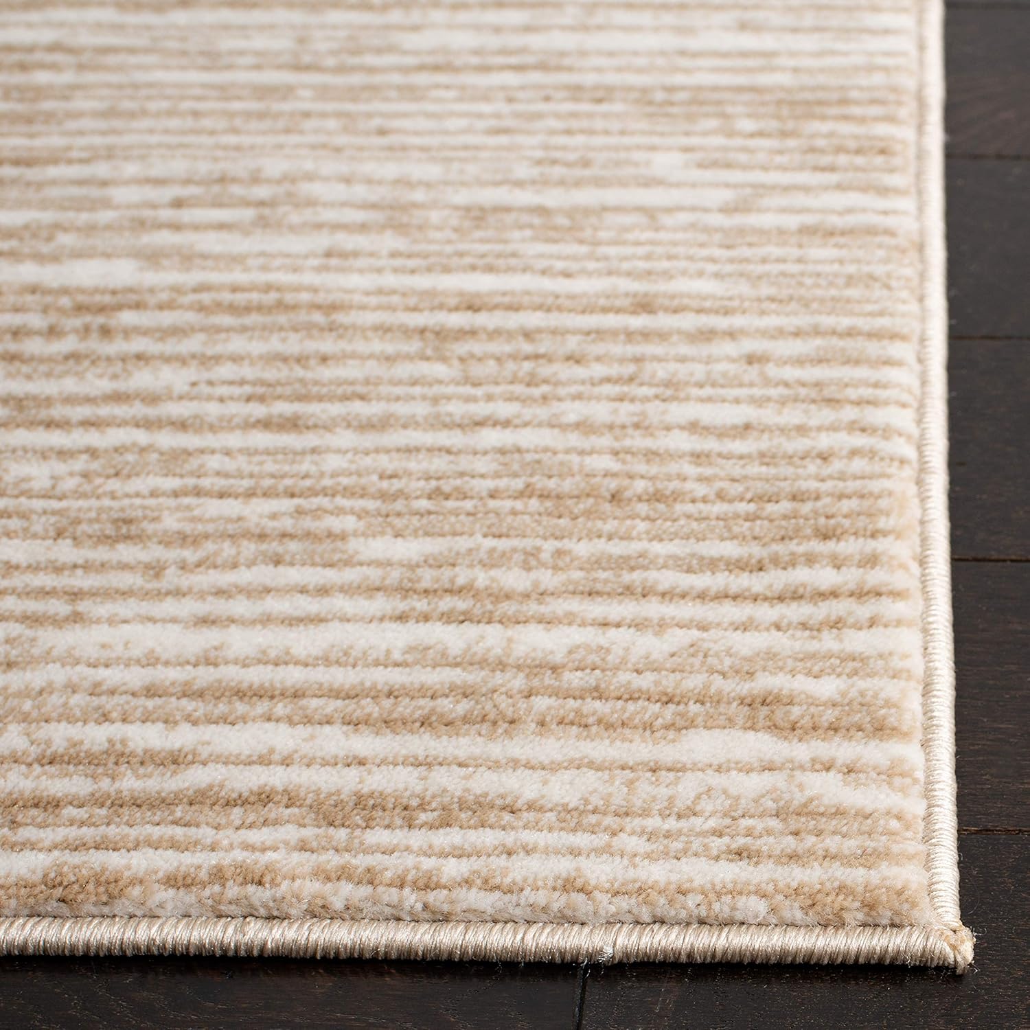 SAFAVIEH Area Rug 10x14 - Vision Collection - Large - Cream, Modern Ombre Design, Non-Shedding & Easy to Clean, Ideal for Living Room, Bedroom, Dining Space (VSN606F)