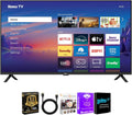 Roku 40 Inch Class Select Series 1080p Full HD Smart TV WiFi LED Display Voice Remote Streaming Apps Included HDMI Cable Streaming Bundle 12 Month CPS Warranty Television
