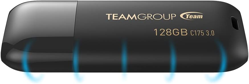 TEAMGROUP C175 32GB 50 Pack USB 3.2 Gen 1 (USB 3.1/3.0) Flash Thumb Drive, External Data Storage Memory Stick Compatible with Computer/Laptop Matte Black TC175332GB25
