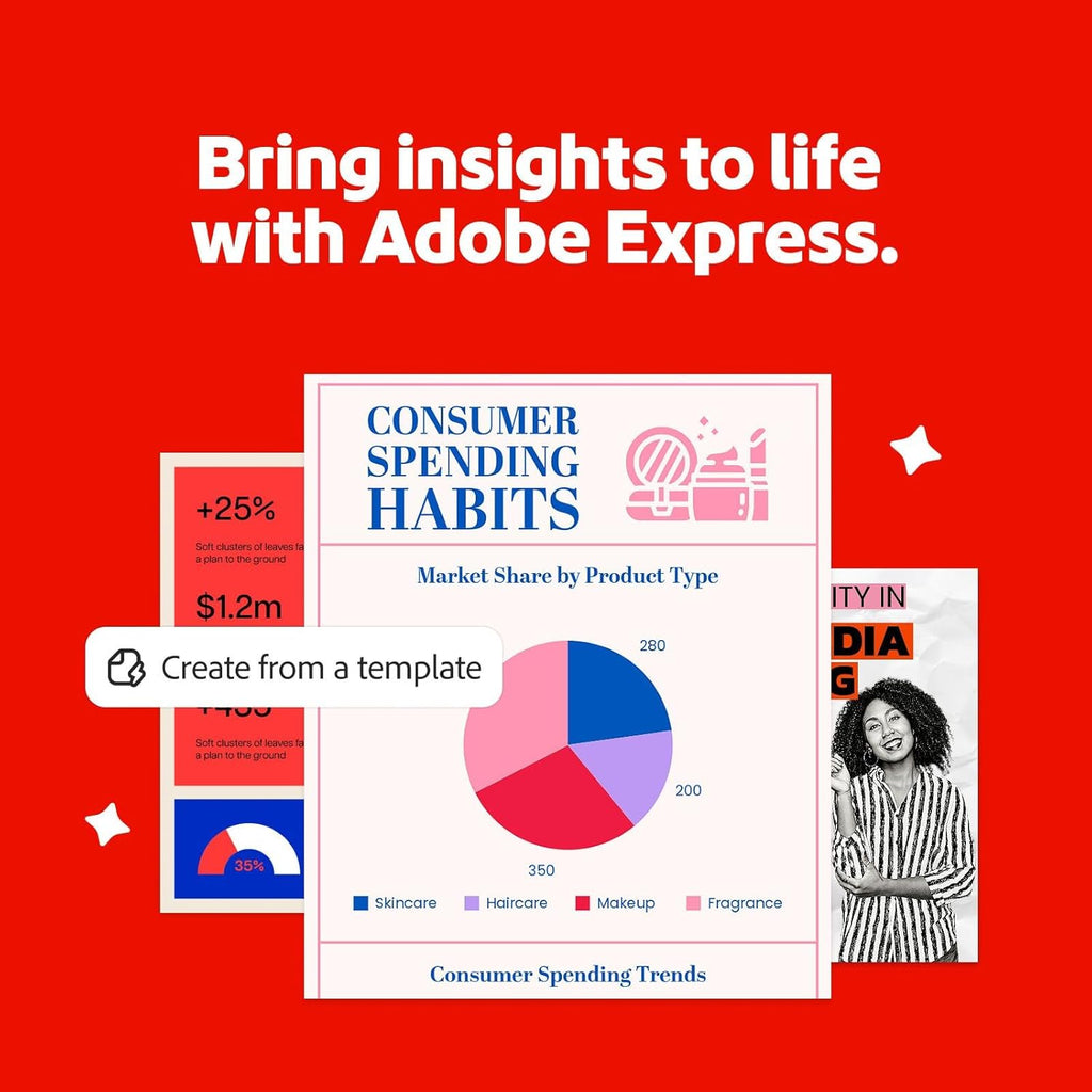 Adobe Acrobat Studio | PDF Software | Create and edit PDF's with AI Insights | 12-Month License | PC/MAC Online Code | Activation Required