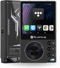 Surfans F20 Pro HiFi Music Player, Dual ESS9018 DAC, DSD512, WiFi & Bluetooth LDAC, Spotify & Tidal Streaming, 4.4mm Balanced 500mW Output, 1TB Expandable Portable DAP(Black)