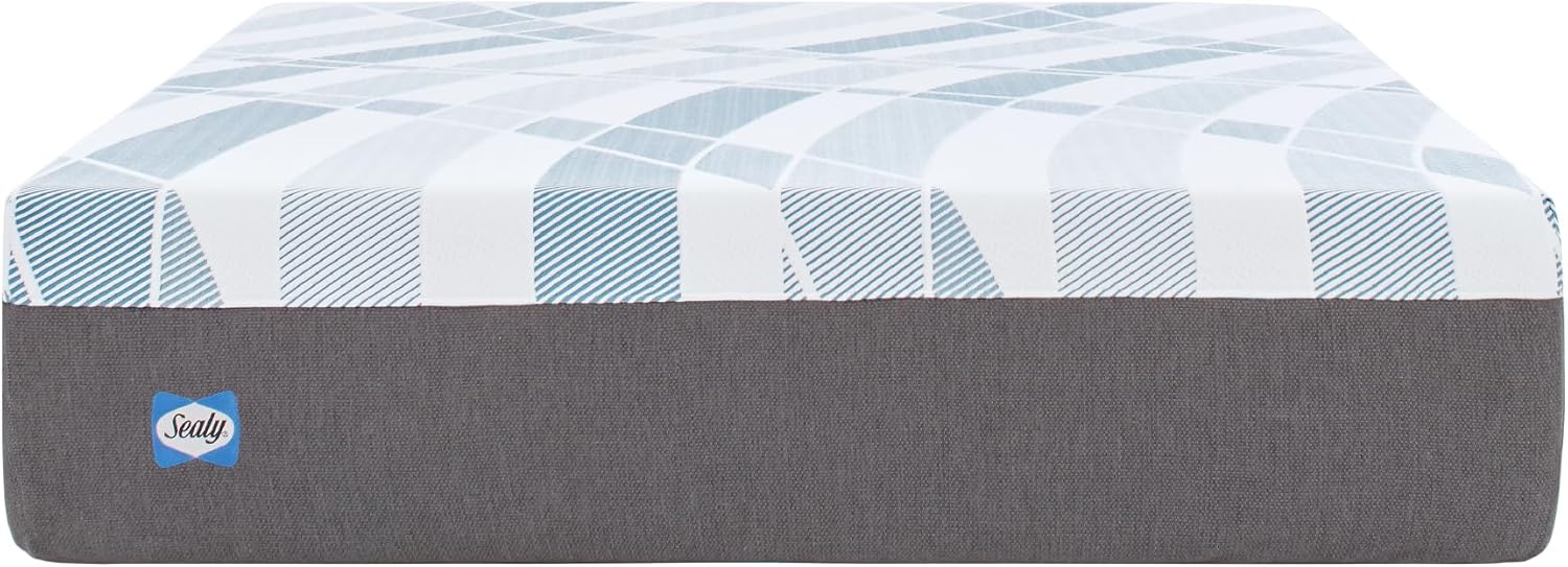 Sealy Dreamlife 14” Foam Mattress-in-a-Box, Queen, SealyComfort Gel Memory Foam, SealySupport Transition Foam, Machine Washable Cover