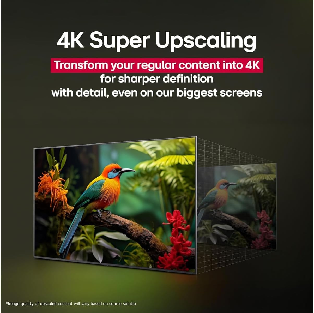 LG 50" (2025 Model) UHD AI UA75 Smart TV HDR10 Bluetooth a7 AI Processor 4K Gen8 Filmmaker Mode webOS 25 + Wall Mount Compatible with Alexa(Renewed)