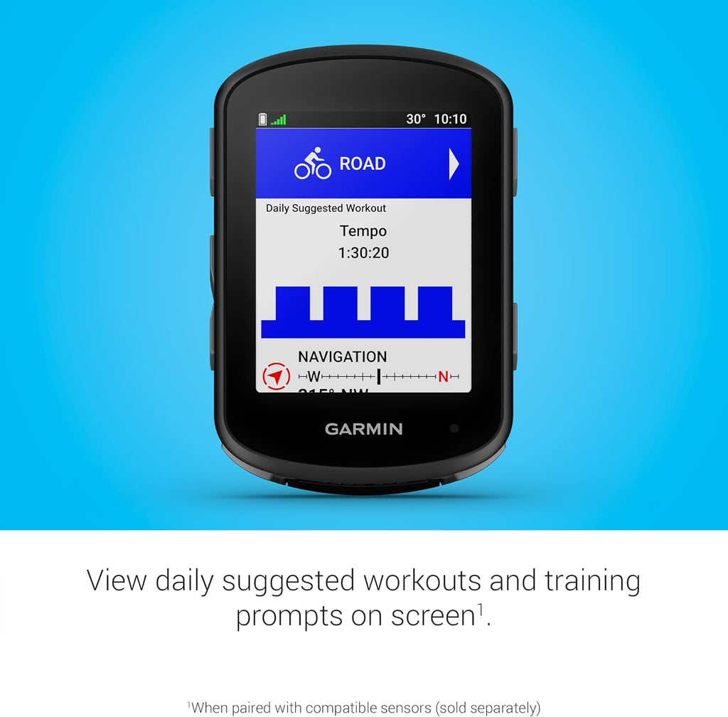 Garmin Edge 540, Compact GPS Cycling Computer with Button Controls, Targeted Adaptive Coaching, Advanced Navigation and More
