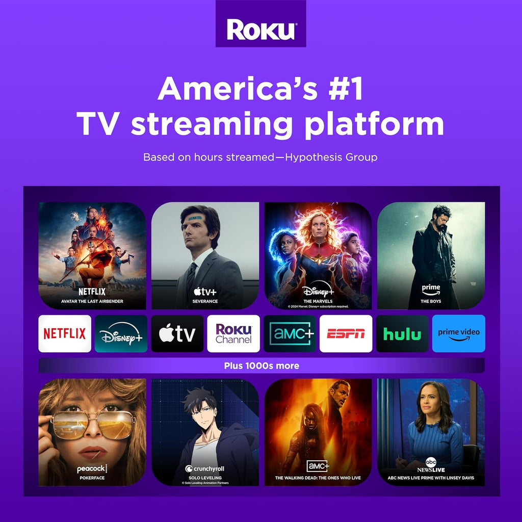 Roku Smart TV – 55-Inch Pro Series 4K QLED RokuTV with Backlit Roku Voice Remote Pro, Dolby Vision IQ, 120Hz Refresh Rate – Live Local News, Sports, Gaming
