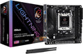 ASRock A620I Lightning WiFi AMD AM5 Mini-ITX Motherboard, Supports AMD Ryzen 9000/8000/7000 Series Processors, DDR5 7200+ (OC), PCIe 4.0, 2.5G LAN, WiFi 6E, 8+2+1 Power Phase