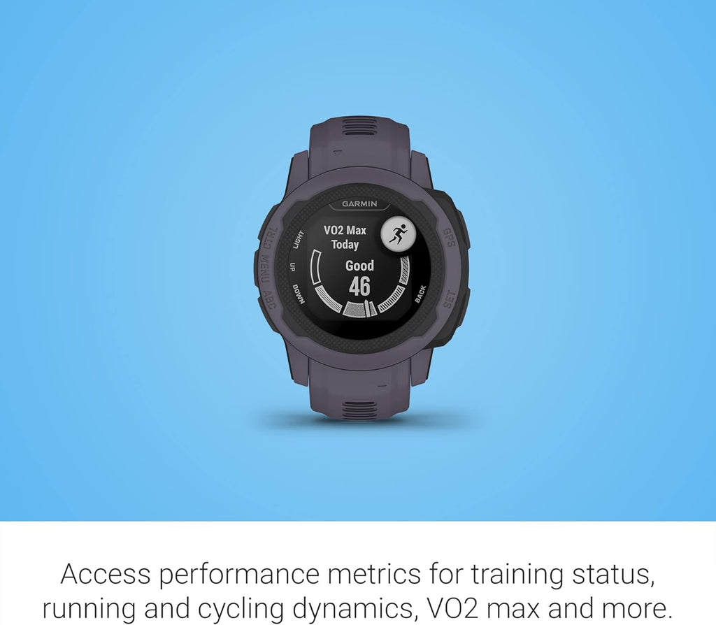 Garmin Instinct 2S, Smaller-Sized GPS Outdoor Watch, Multi-GNSS Support, Tracback Routing, Deep Orchid (Renewed), 40 MM