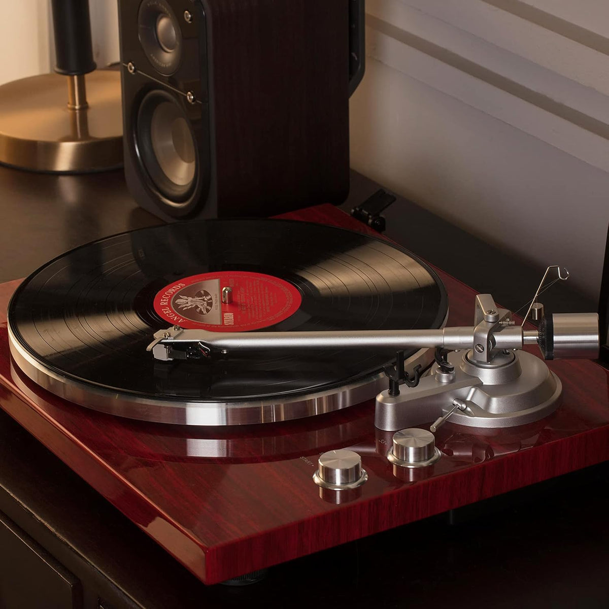 1 BY ONE Belt Drive Turntable with Bluetooth Connectivity, Built-in Phono Pre-amp, USB Digital Output Vinyl Stereo Record Player with Magnetic Cartridge, 33 or 45 RPM