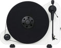 Pro-Ject VT-E R (OM5e) - White Vertical Turntable, White/Matte